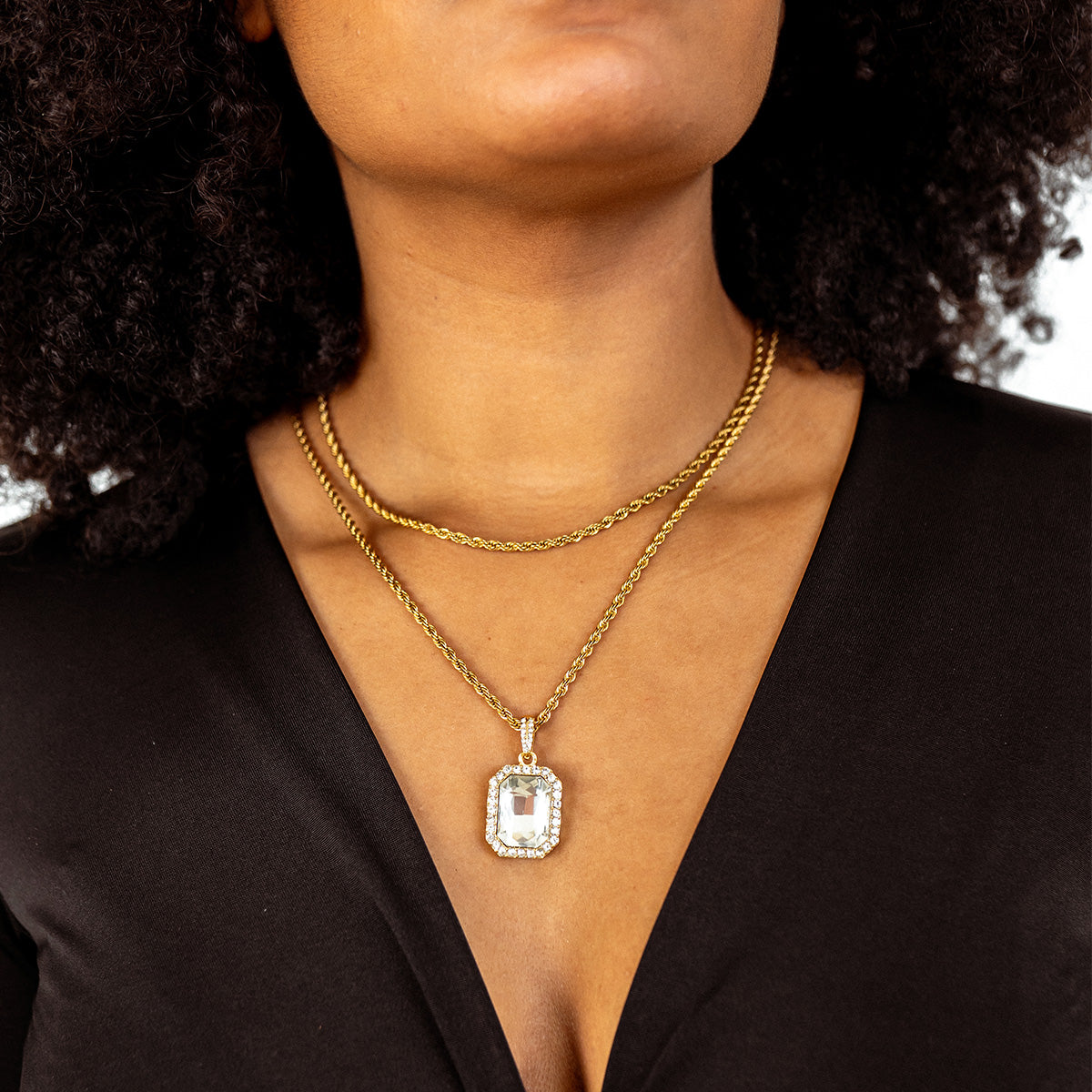 Rope Chain Necklace - Gold