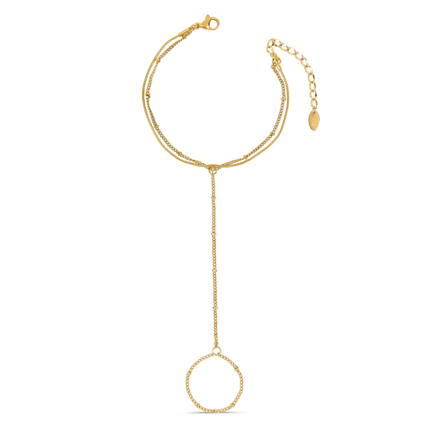 Ball Hand Chain - Gold
