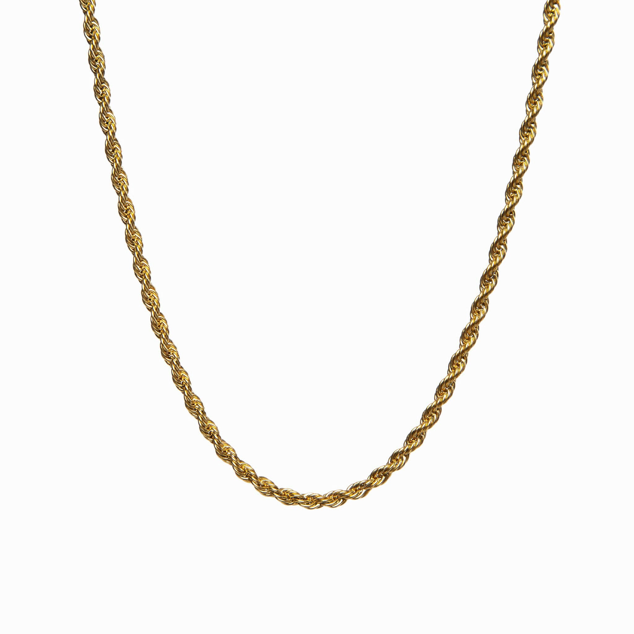 Rope Chain Necklace - Gold